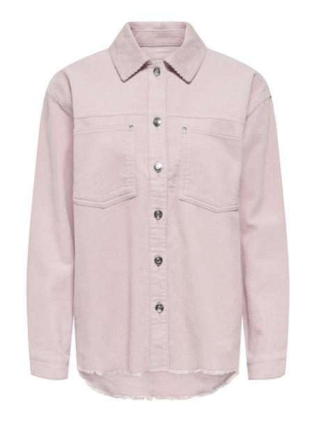 ONLMAIKO-BITTEN L/S CORD SHACKET CC PNT burnished lilac