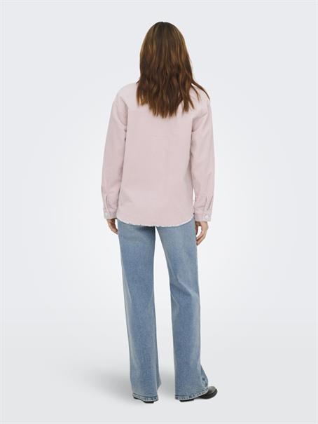 ONLMAIKO-BITTEN L/S CORD SHACKET CC PNT burnished lilac