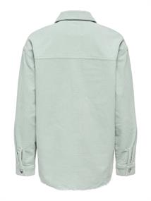 ONLMAIKO-BITTEN L/S CORD SHACKET CC PNT jadeite