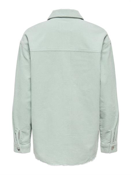 ONLMAIKO-BITTEN L/S CORD SHACKET CC PNT jadeite