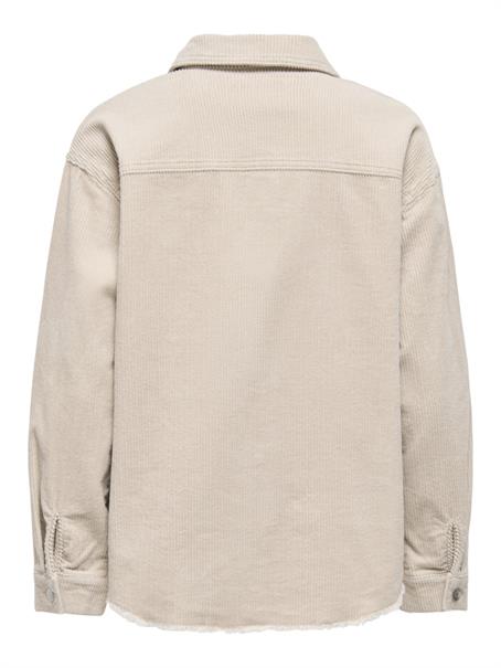 ONLMAIKO-BITTEN L/S CORD SHACKET CC PNT pumice stone