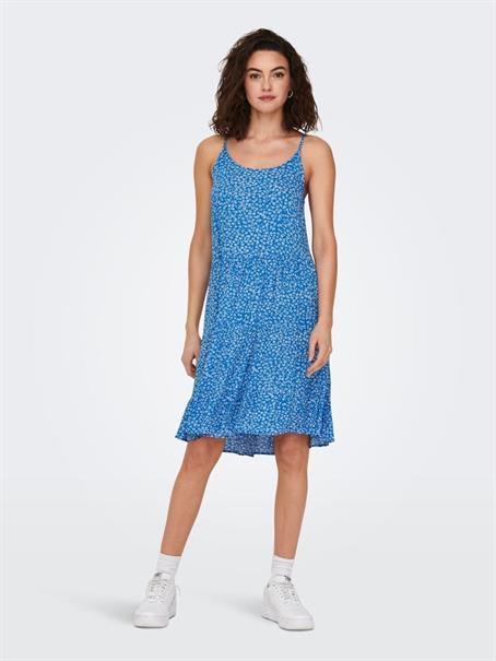 ONLMAJ LIFE S/L AOP SHORT DRESS WVN NOOS marina