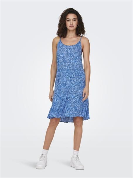 ONLMAJ LIFE S/L AOP SHORT DRESS WVN NOOS marina
