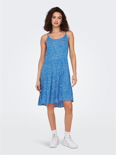 ONLMAJ LIFE S/L AOP SHORT DRESS WVN NOOS marina