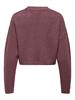 ONLMALAVI L/S CROPPED PULLOVER KNT NOOS rose brown