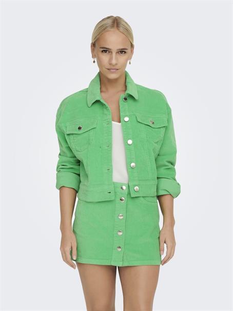 ONLMALIBU-GLOBAL L/S CORD JACKET CC PNT spring bud