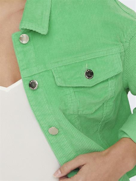 ONLMALIBU-GLOBAL L/S CORD JACKET CC PNT spring bud