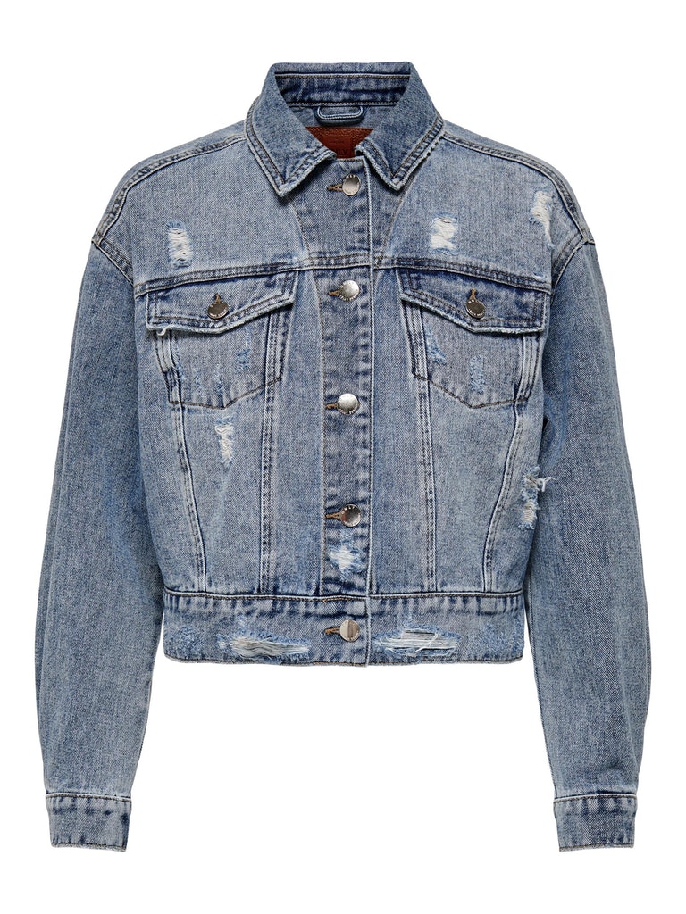 Jeansjacke kaufen bei ONLMALIBU online NOOS Damen BJ157 bequem Only blue medium DNM JACKET denim LS