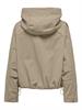 ONLMAMBA SHORT PARKA JACKET CC OTW white pepper