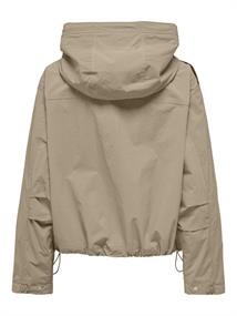 ONLMAMBA SHORT PARKA JACKET CC OTW white pepper