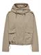ONLMAMBA SHORT PARKA JACKET CC OTW white pepper