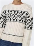 ONLMARENT L/S PULLOVER KNT NOOS cloud dancer