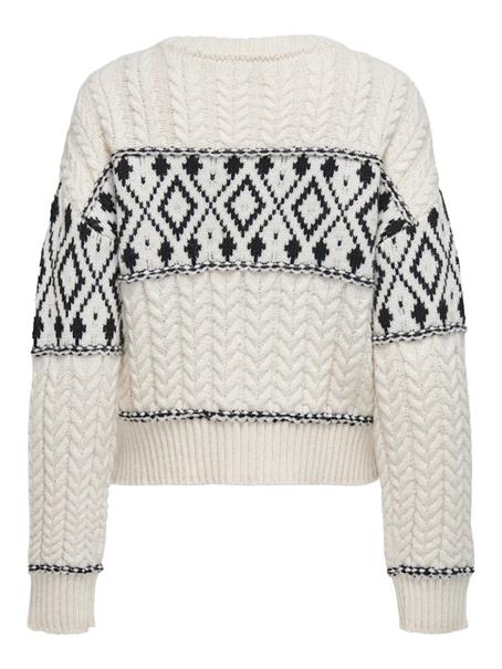 ONLMARENT L/S PULLOVER KNT NOOS cloud dancer