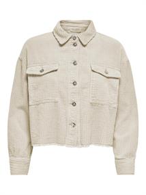 ONLMARINA-ENY LIFE L/S CORD JACKET PNT pumice stone