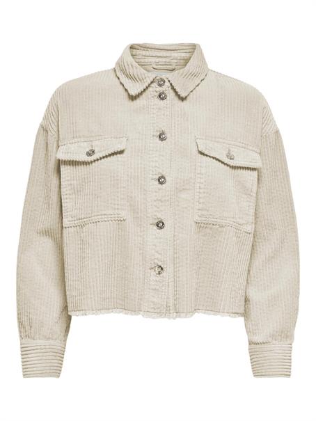 ONLMARINA-ENY LIFE L/S CORD JACKET PNT pumice stone