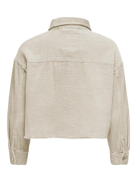 ONLMARINA-ENY LIFE L/S CORD JACKET PNT pumice stone