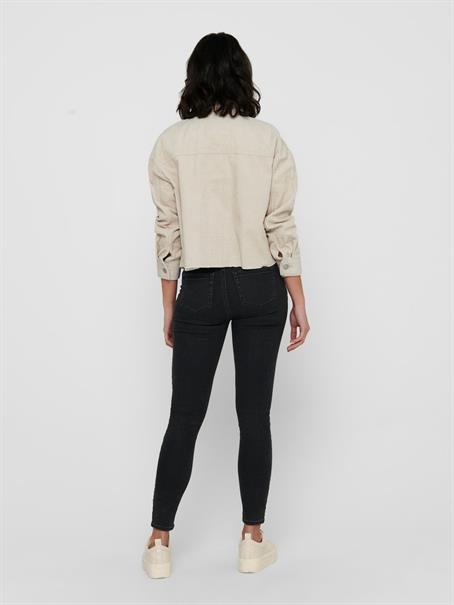 ONLMARINA-ENY LIFE L/S CORD JACKET PNT pumice stone
