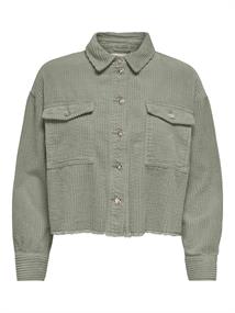 ONLMARINA-ENY LIFE L/S CORD JACKET PNT seagrass
