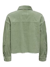 ONLMARINA-ENY LIFE L/S CORD JACKET PNT seagrass