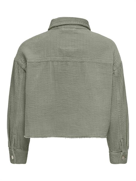ONLMARINA-ENY LIFE L/S CORD JACKET PNT seagrass