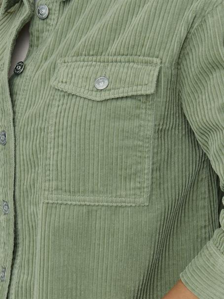 ONLMARINA-ENY LIFE L/S CORD JACKET PNT seagrass