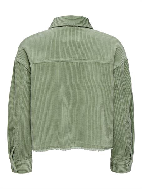 ONLMARINA-ENY LIFE L/S CORD JACKET PNT seagrass