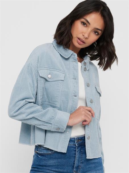 ONLMARINA-ENY LIFE L/S CORD JACKET PNT slate
