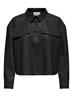 ONLMARINA L/S FAUX JACKET PNT black
