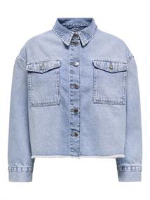 ONLMARINA L/S JACKET TAI DNM CS light blue denim