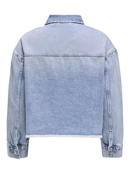 ONLMARINA L/S JACKET TAI DNM CS light blue denim