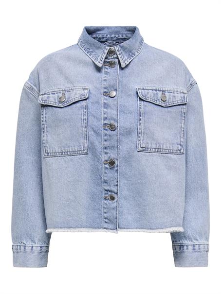 ONLMARINA L/S JACKET TAI DNM CS light blue denim
