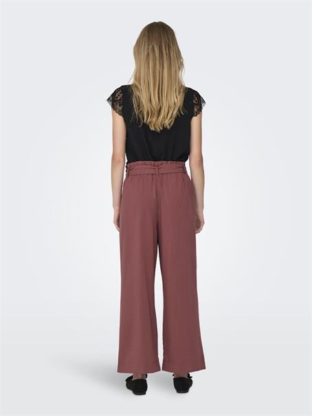 ONLMARSA SOLID PAPERBAG PANT WVN NOOS apple butter