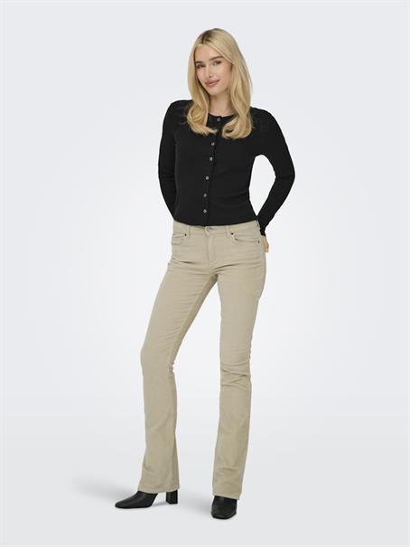 ONLMARY-GLOBAL MID CORD FLARED PNT NOOS oatmeal
