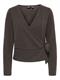 ONLMATTY WRAP CARDIGAN CS SWT chocolate torte