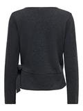 ONLMATTY WRAP CARDIGAN CS SWT dark grey melange