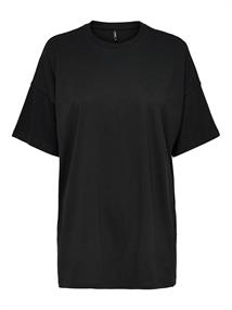 ONLMAY LIFE S/S OVERSIZE TOP JRS black