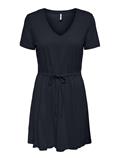 ONLMAY S/S V-NECK SHORT DRESS JRS dunkelblau1