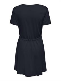 ONLMAY S/S V-NECK SHORT DRESS JRS dunkelblau1