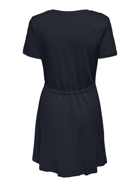 ONLMAY S/S V-NECK SHORT DRESS JRS dunkelblau1