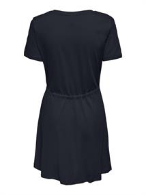 ONLMAY S/S V-NECK SHORT DRESS JRS NOOS dunkelblau1