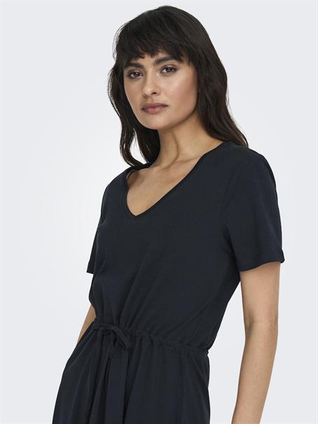 ONLMAY S/S V-NECK SHORT DRESS JRS NOOS dunkelblau1