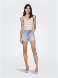 ONLMEDDI SL STRIPE V-NECK CC KNT cloud dancer