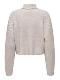 ONLMELANIE L/S ROLLNECK PULLOVER KNTNOOS oatmeal