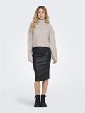 ONLMELANIE L/S ROLLNECK PULLOVER KNTNOOS oatmeal