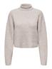 ONLMELANIE L/S ROLLNECK PULLOVER KNTNOOS oatmeal