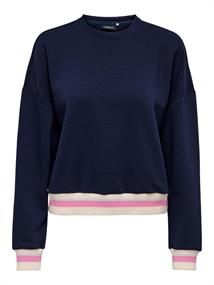 ONLMELILA L/S O-NECK SWT maritime blue