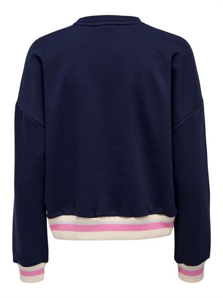 ONLMELILA L/S O-NECK SWT maritime blue
