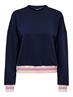 ONLMELILA L/S O-NECK SWT maritime blue