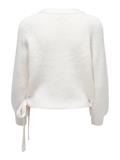 ONLMIA L/S WRAP CARDIGAN RP KNT ecru