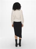 ONLMIA L/S WRAP CARDIGAN RP KNT ecru